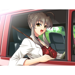 謎のルポライター 、浅間サクヤ（CV：真田アサミ）&lt;br&gt;(C)SUCCESS