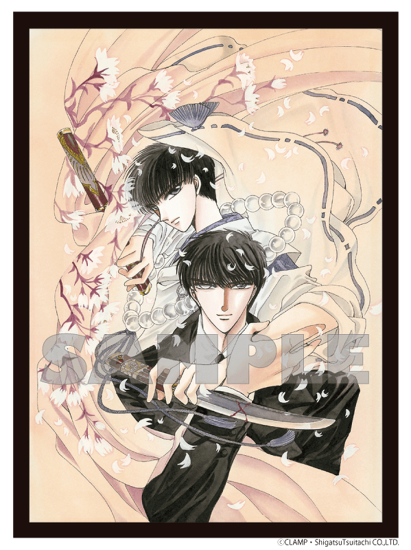 CLAMP タロットカード 5枚セット CLAMP作品新装版シリーズ『CLAMP PREMIUM COLLECTION X』1〜18.5