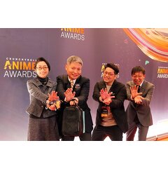 オレンジカーペットに登場した「ドラゴンボール超 スーパーヒーロー」チームの皆さん