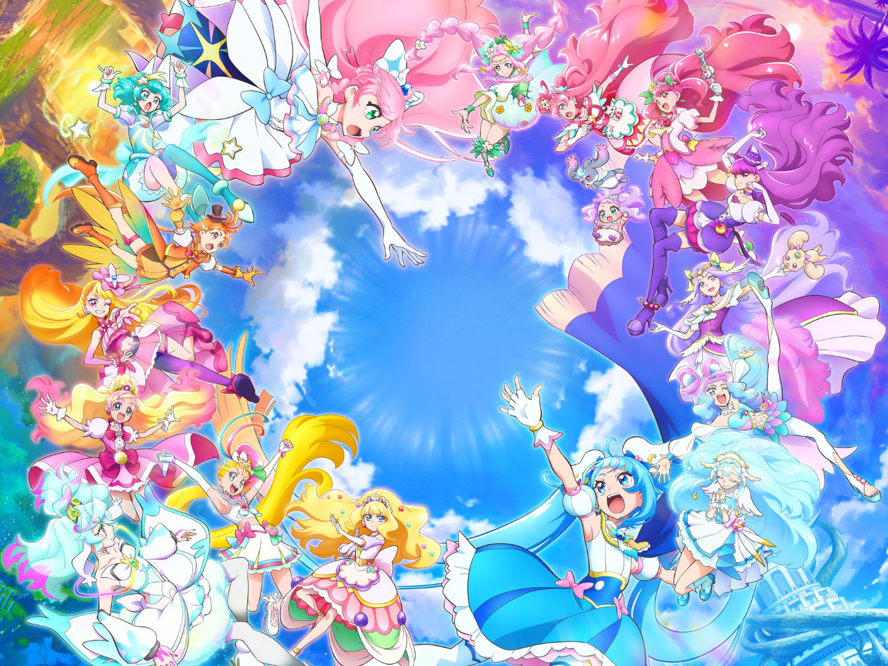 20周年で歴代全プリキュア78人が大集合！ 『映画プリキュア