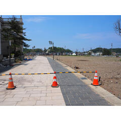 日本三大朝市のひとつにも数えられる輪島朝市で露店が出されていた通りは、火災によって消失してしまいました
