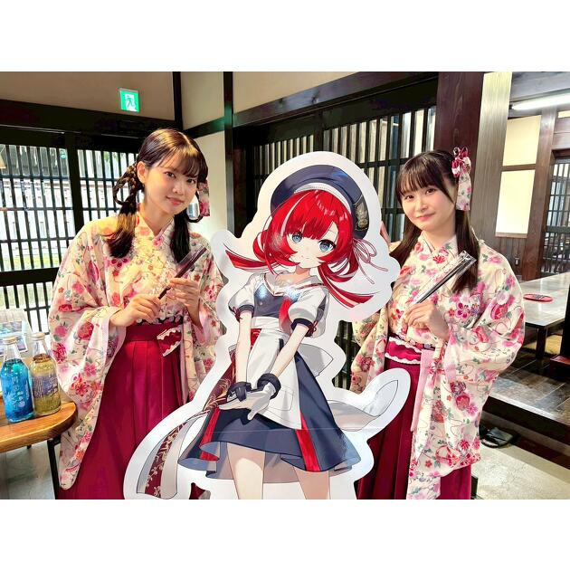 温泉むすめ」イベント後、大西亜玖璃＆相良茉優が輪島を観光、箸に入れ