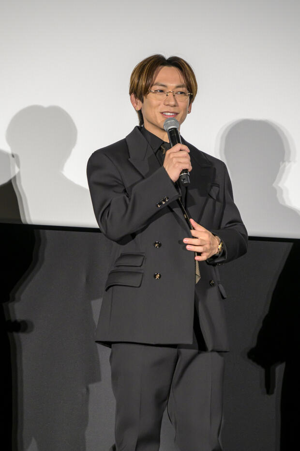 HiGH & LOW 10th ANNIVERSARYスペシャル舞台挨拶付き上映会」にて