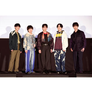 左から、橘敬人役・畠中祐さん、坂口桜利役・千葉翔也さん、福原多聞役・波多野翔さん、石橋ナツキ役・天﨑滉平さん、甲斐倫太郎役・長岡龍歩さん