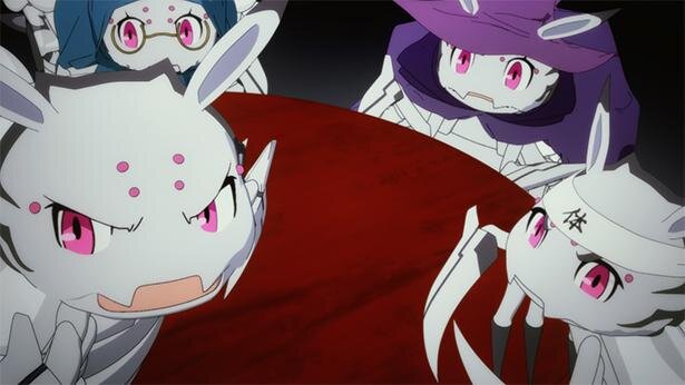 蜘蛛ですが なにか リレーインタビュー 馬場翁 輝竜司 かかし朝浩 グラタン鳥 キャラクターを深める演出の妙に圧倒されています Webnewtype