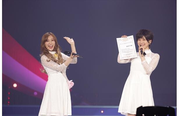 リングマリィの「プリティーアワード」での様子<br>(C)Ｔ－ＡＲＴＳ / syn Sophia / テレビ東京 / PSプロジェクト