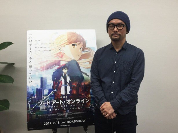 テレビシリーズに引き続き、「劇場版SAO-オーディナル・スケール-」でも監督を務める伊藤智彦さん<br>(C)2016 川原 礫/KADOKAWA　アスキー・メディアワークス刊/SAO MOVIE Project