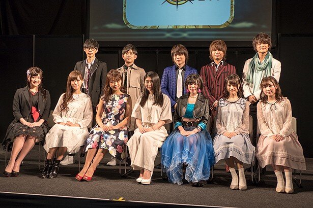 Animelo Summer Live 2017記者発表会に登壇したアーティストの皆さん<br>