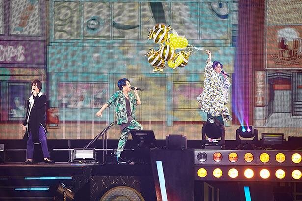 「ヒプノシスマイク -Division Rap Battle- 7th LIVE ≪SUMMIT OF DIVISIONS≫」 Day１より<br>(C) King Record Co., Ltd. All rights reserved.