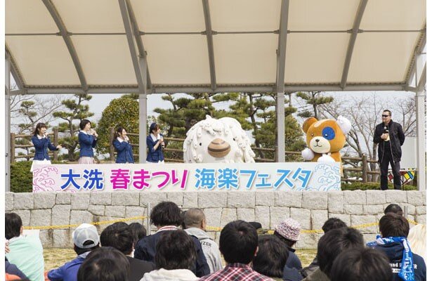 大洗春祭り海楽フェスタ「ガールズ＆パンツァー」トークショーより<br>