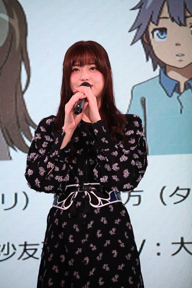 「自分も学生時代はあまり友人が多くなく、ミノリに似ているところがありました」と松村さん<br>(C)ナチュラルレイン/「クリオネの灯り」製作委員会
