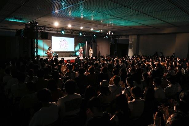 京都国際マンガ・アニメフェア2022「四畳半タイムマシンブルース」京まふスペシャルステージより<br>
