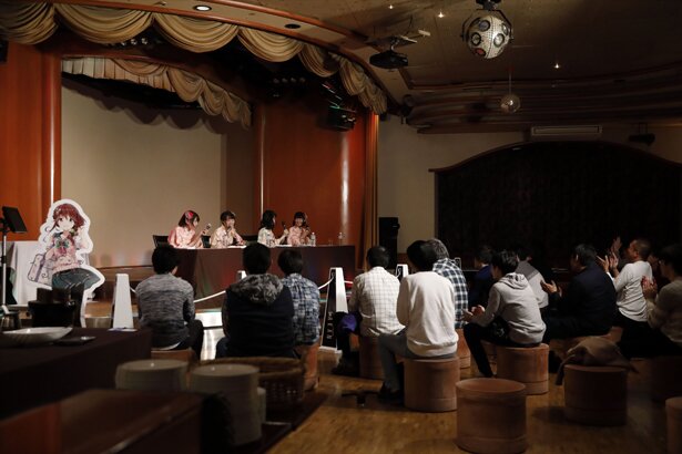 佐勘でのイベントの様子<br>(C)温泉むすめ/Enbound, Inc.