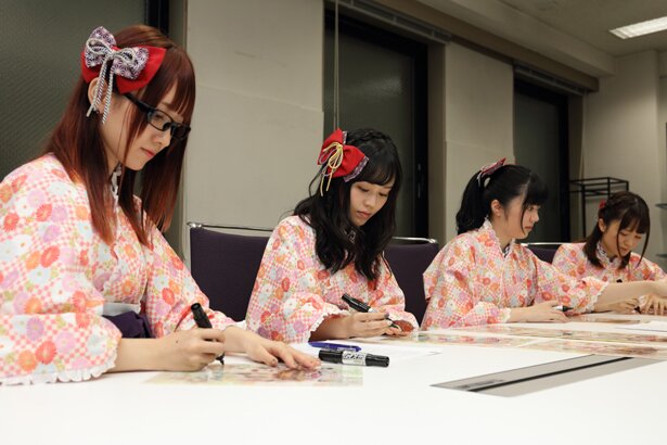 佐勘でのイベントの様子<br>(C)温泉むすめ/Enbound, Inc.