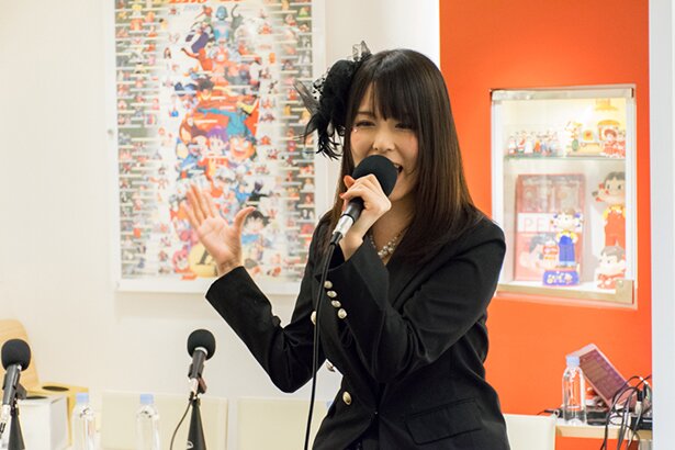 イベントの司会も務めたCha-Piさん<br>