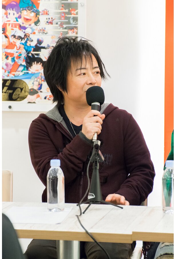 α N.デヴォ役の佐々木望さん<br>