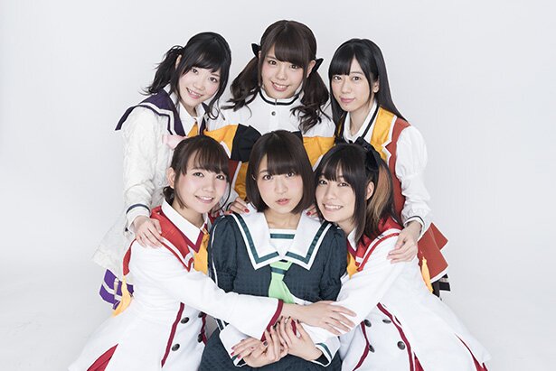 キャラクターの衣装を着た声優の皆さん<br>(C)伍箇伝計画/刀使ノ巫女製作委員会