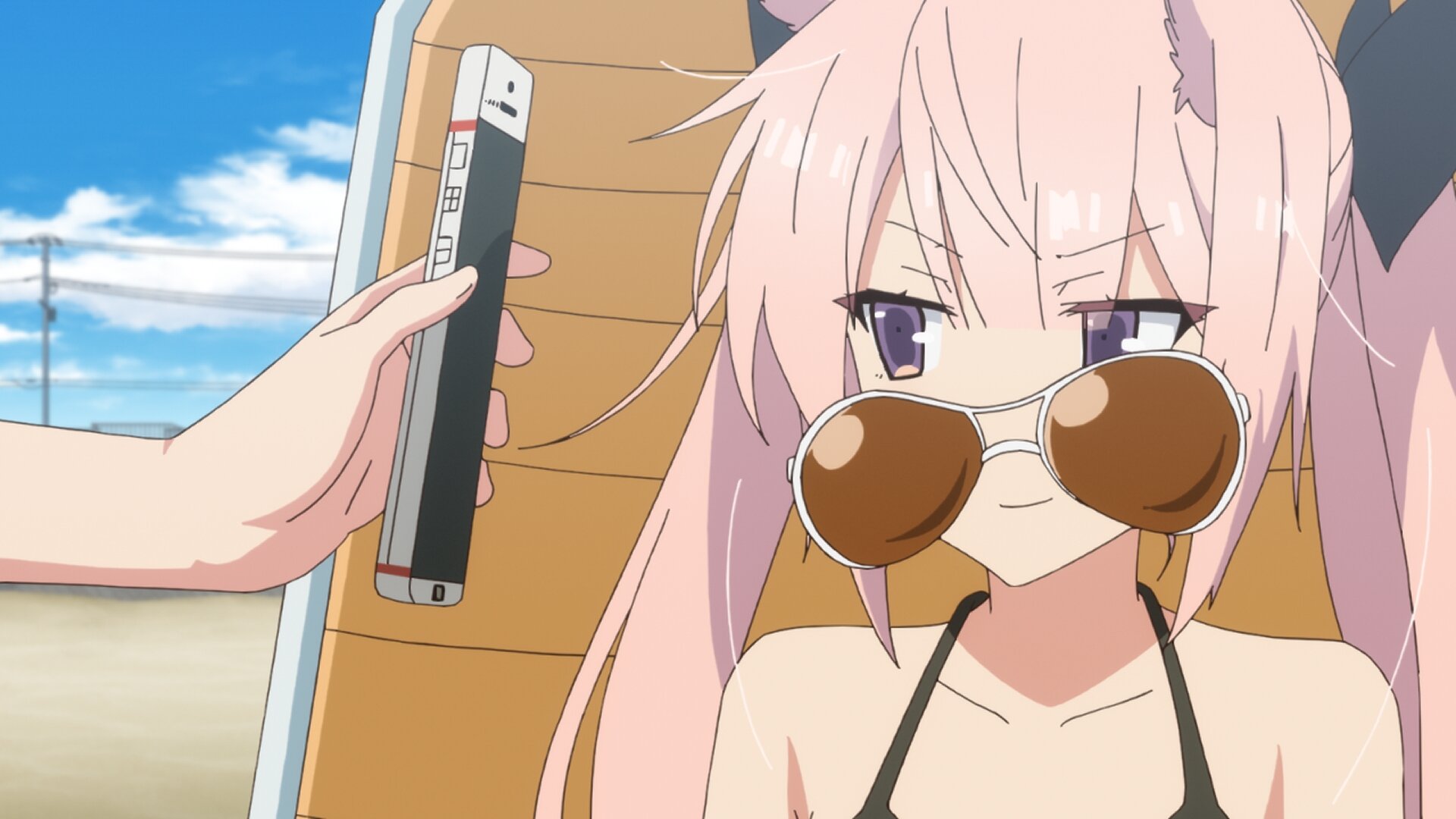 第4話では、薫とエレンの水着姿も登場<br>(C)伍箇伝計画/刀使ノ巫女製作委員会