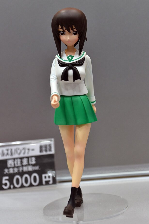 ういっか～による西住まほ<br>(C)GIRLS und PANZER Finale Projekt