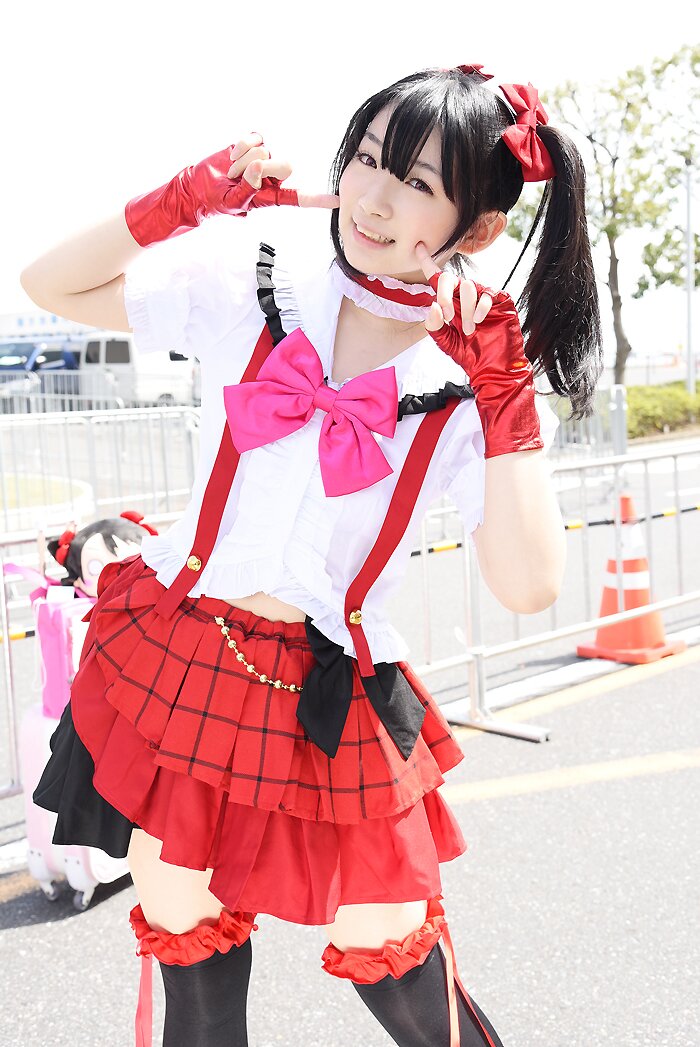 コスプレ選 セクシーな胸元から目が離せない Animejapan 18で見つけた魅惑のゲームヒロインたち 画像12 Webnewtype