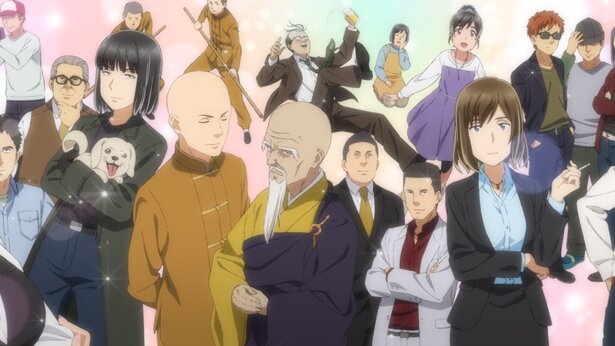 「ヒナまつり」のオープニング映像より<br>(C)2018 大武政夫・KADOKAWA刊/ヒナまつり製作委員会