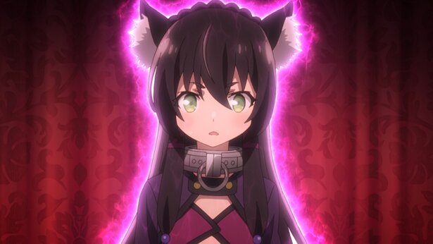 TVアニメ「異世界魔王と召喚少女の奴隷魔術」第6話より<br>(C)むらさきゆきや・講談社/異世界魔王製作委員会