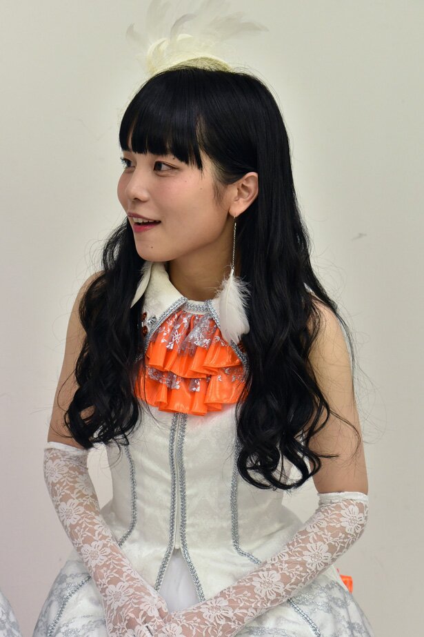 橘ミオ役の元吉有希子さん<br>