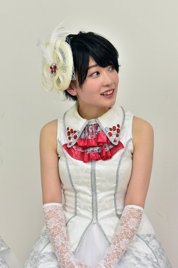 茜カスミ役の田中有紀さん<br>