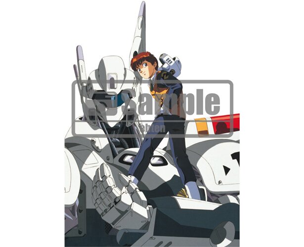「機動警察パトレイバー」復刻コレクション 出渕裕原画イラスト(イングラム出動) <br>(C)HEADGEAR