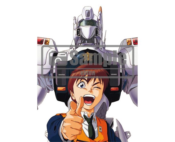 「機動警察パトレイバー」復刻コレクション 出渕裕原画イラスト(泉野明＆イングラム) <br>(C)HEADGEAR