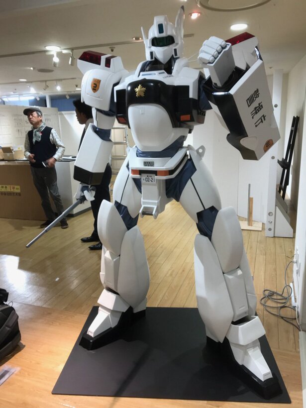 「機動警察パトレイバー30周年展」会場の模様より<br>(C)HEADGEAR