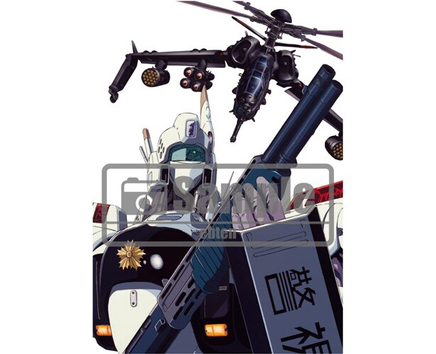 「機動警察パトレイバー」復刻コレクション 出渕裕原画イラスト(イングラム) <br>(C)HEADGEAR