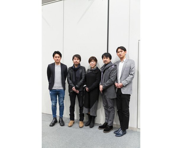 「MAPPA『どろろ』スタッフトーク」より。左から木村誠さん、浅田弘幸さん、小林靖子さん、池頼広さん、大塚学さん<br>