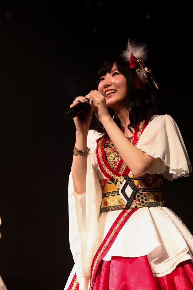 別府環綺役の岩橋由佳さん<br>(C)温泉むすめ/Enbound, Inc.
