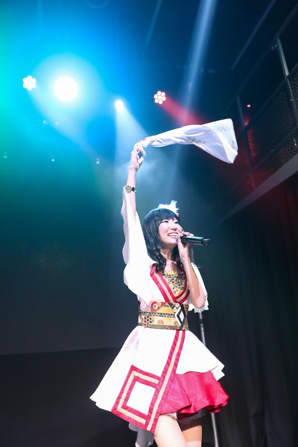 別府環綺役の岩橋由佳さん<br>(C)温泉むすめ/Enbound, Inc.