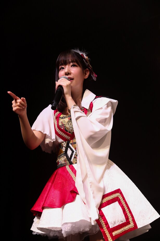 玉造彗役の田澤茉純さん<br>(C)温泉むすめ/Enbound, Inc.