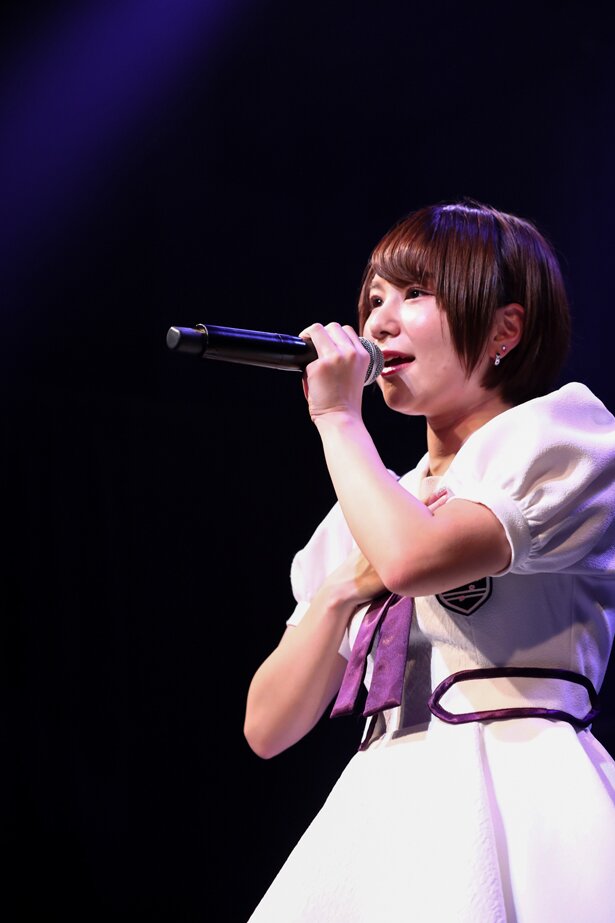 鬼怒川日向役の富田美憂さん<br>(C)温泉むすめ/Enbound, Inc.