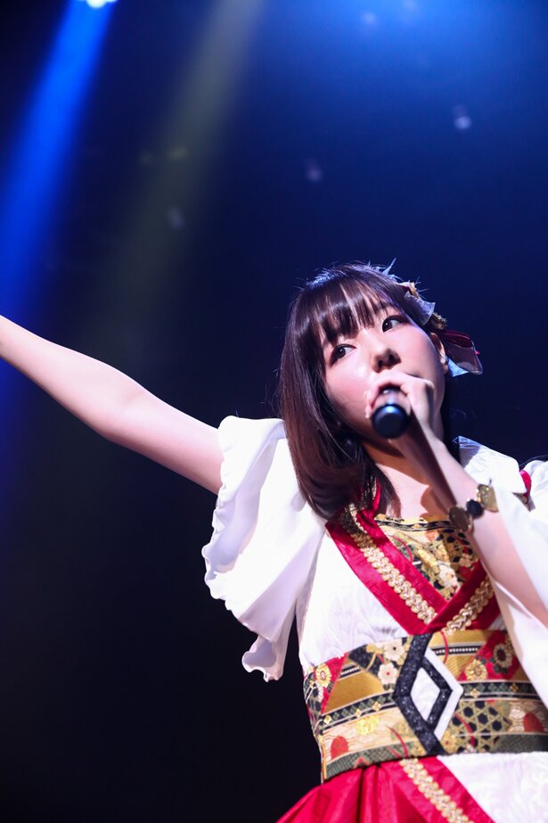 玉造彗役の田澤茉純さん<br>(C)温泉むすめ/Enbound, Inc.