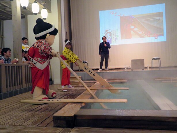 「温泉むすめ」草津温泉イベントの様子<br>(C)温泉むすめ/Enbound, Inc.