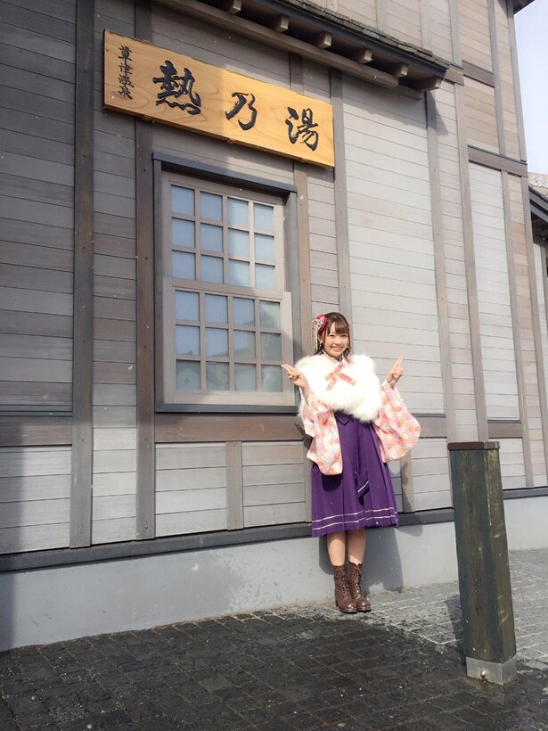 高田憂希さん<br>(C)温泉むすめ/Enbound, Inc.