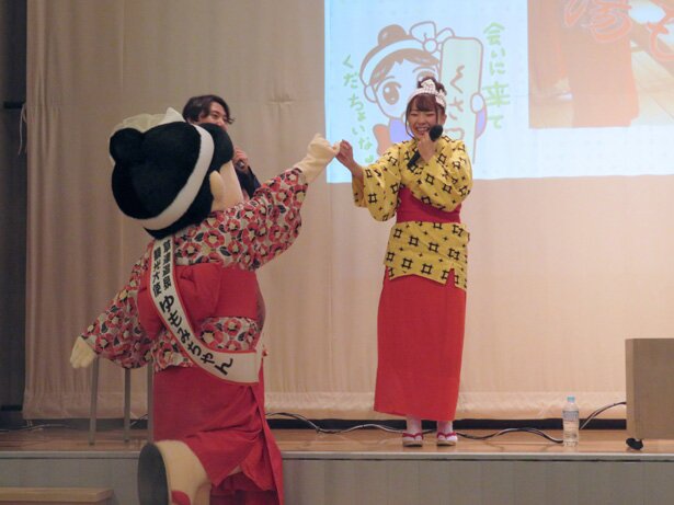 「温泉むすめ」草津温泉イベントの様子<br>(C)温泉むすめ/Enbound, Inc.