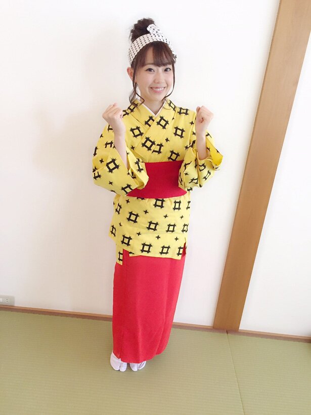 高田憂希さん<br>(C)温泉むすめ/Enbound, Inc.