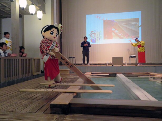 「温泉むすめ」草津温泉イベントの様子<br>(C)温泉むすめ/Enbound, Inc.