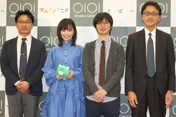 ショートアニメーション『そばへ』制作発表記者会見より<br>(C)2019 MARUI GROUP CO., LTD.