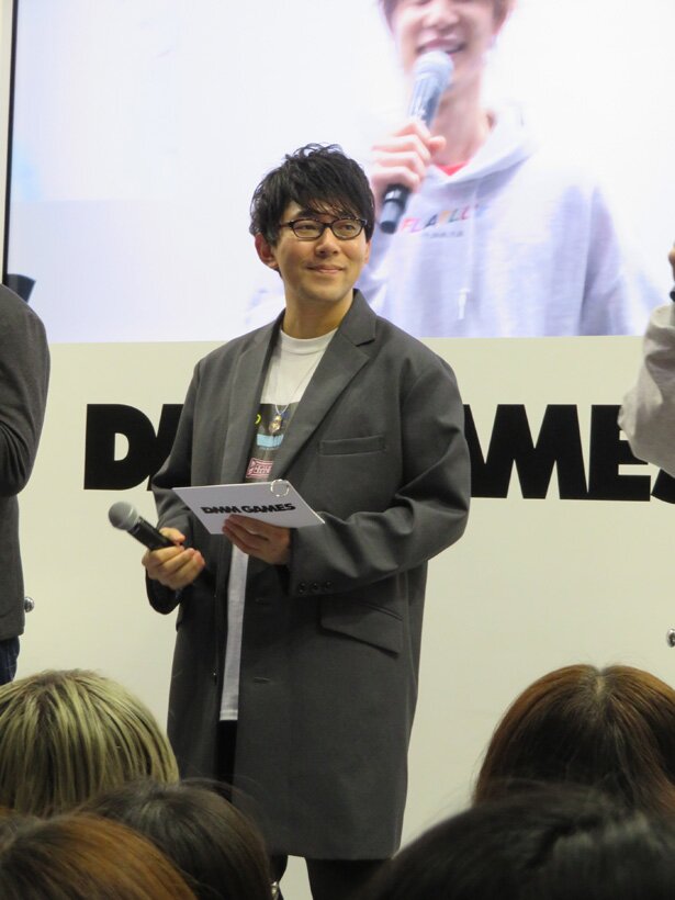 霞謙信役の小野友樹さん<br>(C) 2018　DMM GAMES　(C)2018　Digital Sky.