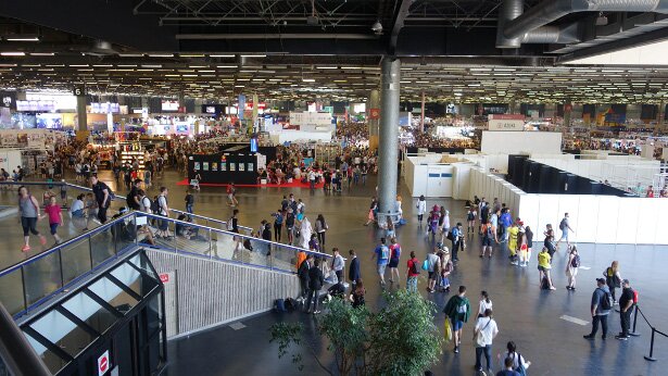 第20回 JapanExpoの会場の様子<br>(C)創通・サンライズ