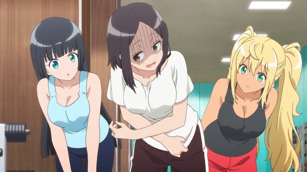大好評放送中のTVアニメ「ダンベル何キロ持てる？」<br>(C)2019 サンドロビッチ・ヤバ子，MAAM・小学館/シルバーマンジム