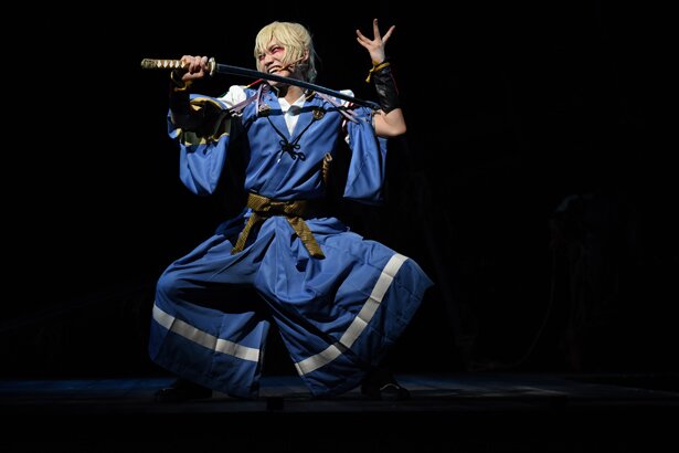 「ミュージカル『刀剣乱舞』　髭切膝丸 双騎出陣2019 ～SOGA～」第1部『曽我物語』より　撮影/宮内勝<br>(C)ミュージカル『刀剣乱舞』製作委員会