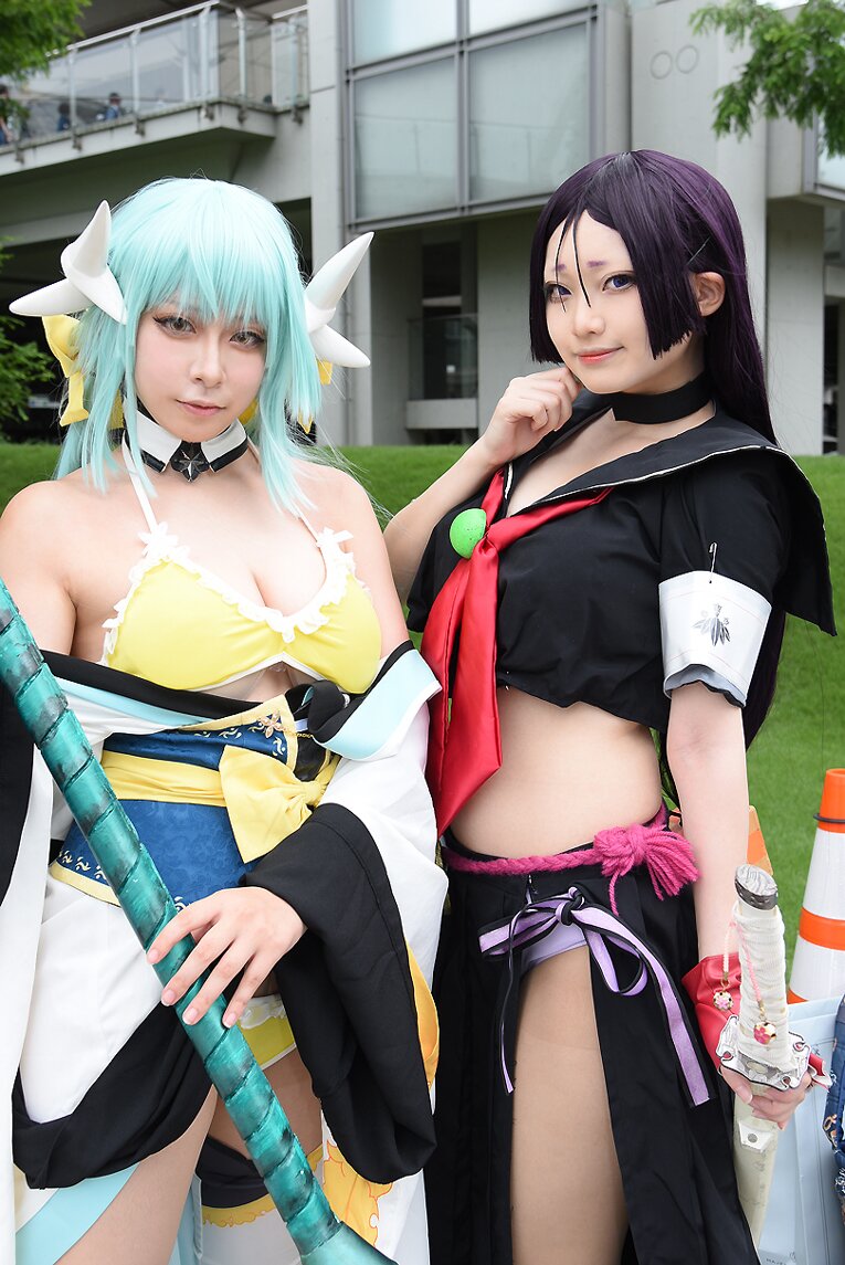 Fgo 水着美女から肉体派 ドラゴンボール レイヤーまで コミケ96を彩った美人コスプレイヤー総まとめ 画像1 Webnewtype