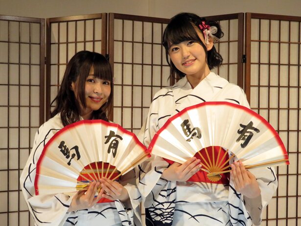 芸妓体験の様子<br>(C)温泉むすめ/Enbound, Inc.